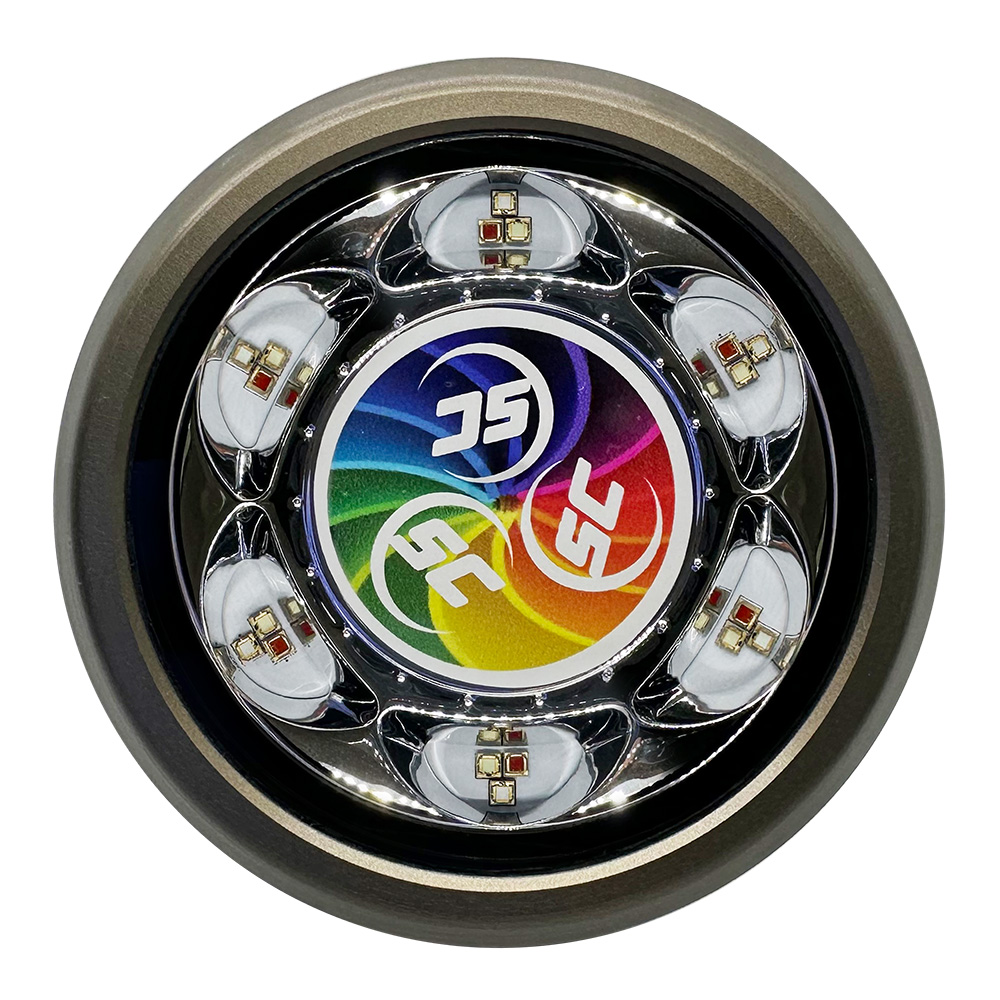 Image 1: Shadow-Caster 3" Round Underwater RGB LED Light