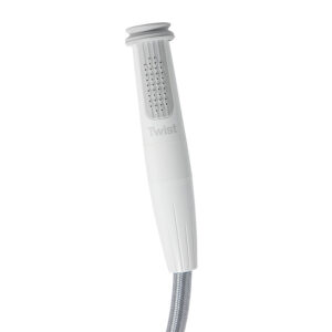 Image 1: Whale Twist MK2 Shower Mixer - White