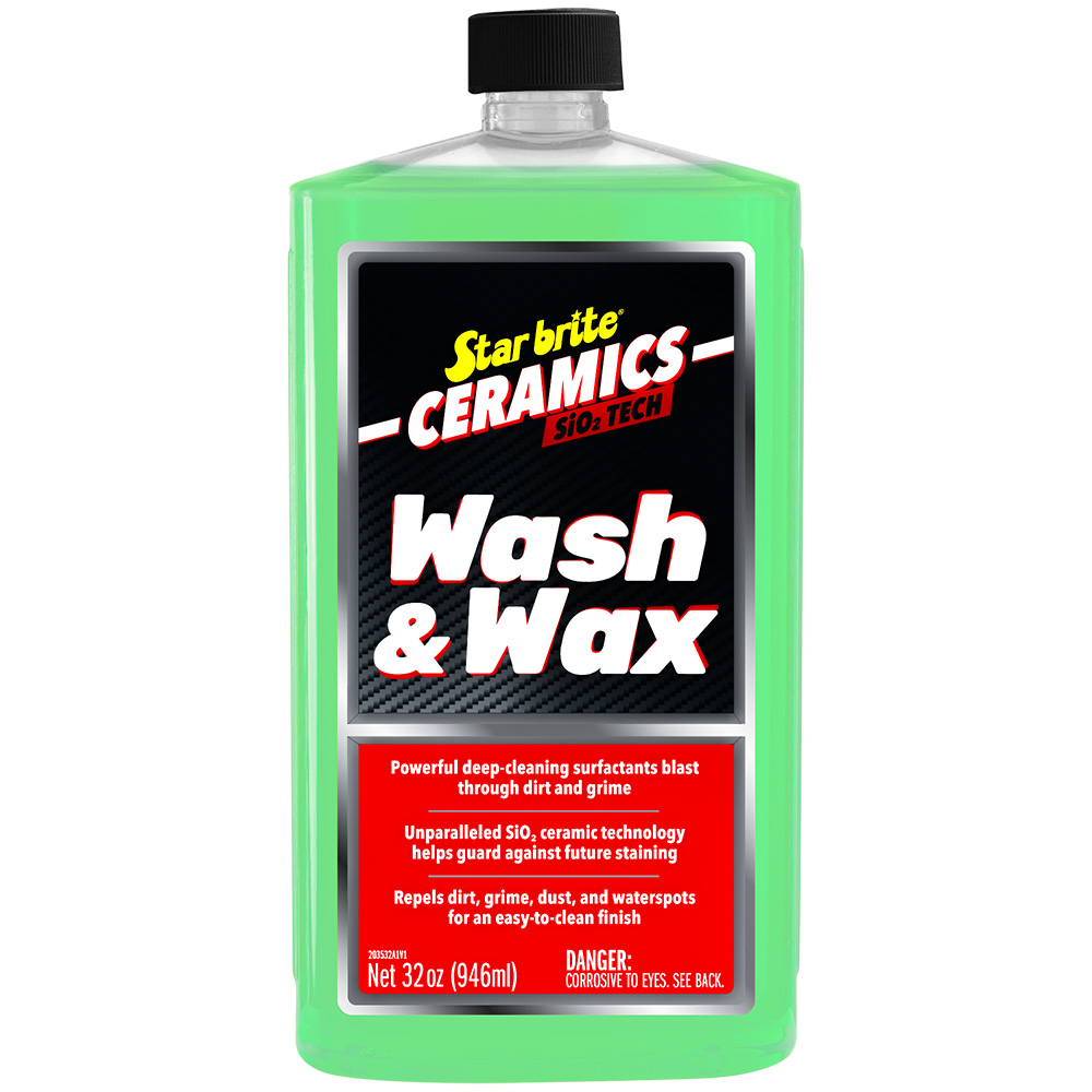 Image 1: Star brite Ceramics Wash & Wax - Watermelon Scent - 32 oz