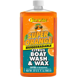 Image 1: Star brite Super Orange Citrus Boat Wash & Wax - Fresh & Salt Water - 32 oz