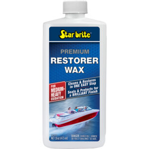 Image 1: Star Brite Premium Restorer Wax f/Medium to Heavy Oxidation - 16 oz