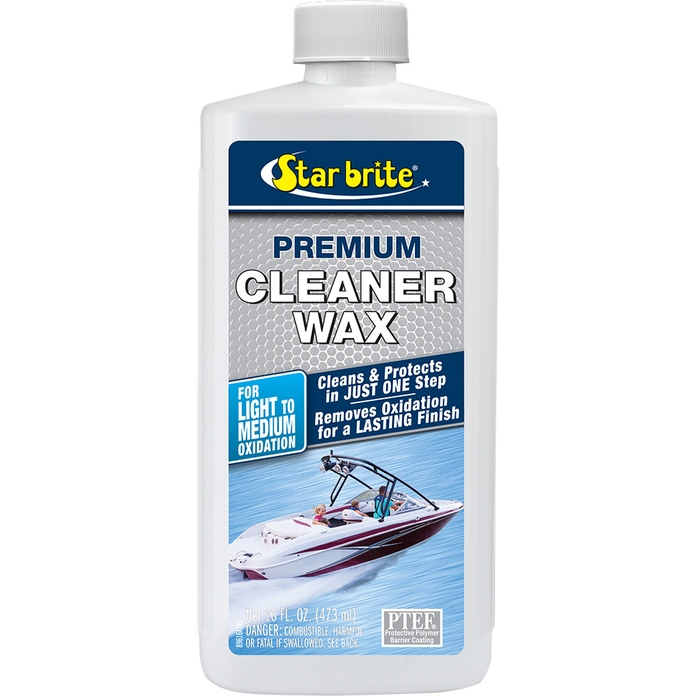 Image 1: Star brite Premium Cleaner Wax - One-Step - 16 oz