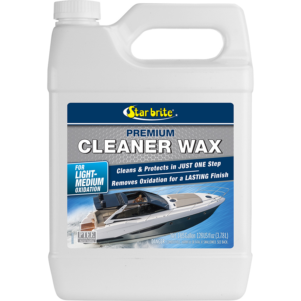 Image 1: Star brite Premium Cleaner Wax - One-Step - 1 Gallon