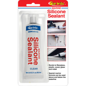 Image 1: Star brite Marine Silicone Sealant - Clear - 2.8 oz