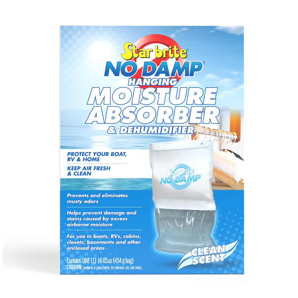 Image 1: Star brite No Damp Moisture Absorber & Dehumidifier Hanging Bag - 16 oz