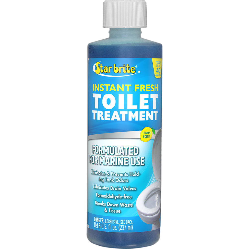 Image 1: Star brite Instant Fresh Toilet Treatment - Lemon Scent - 8 oz *6 Pack