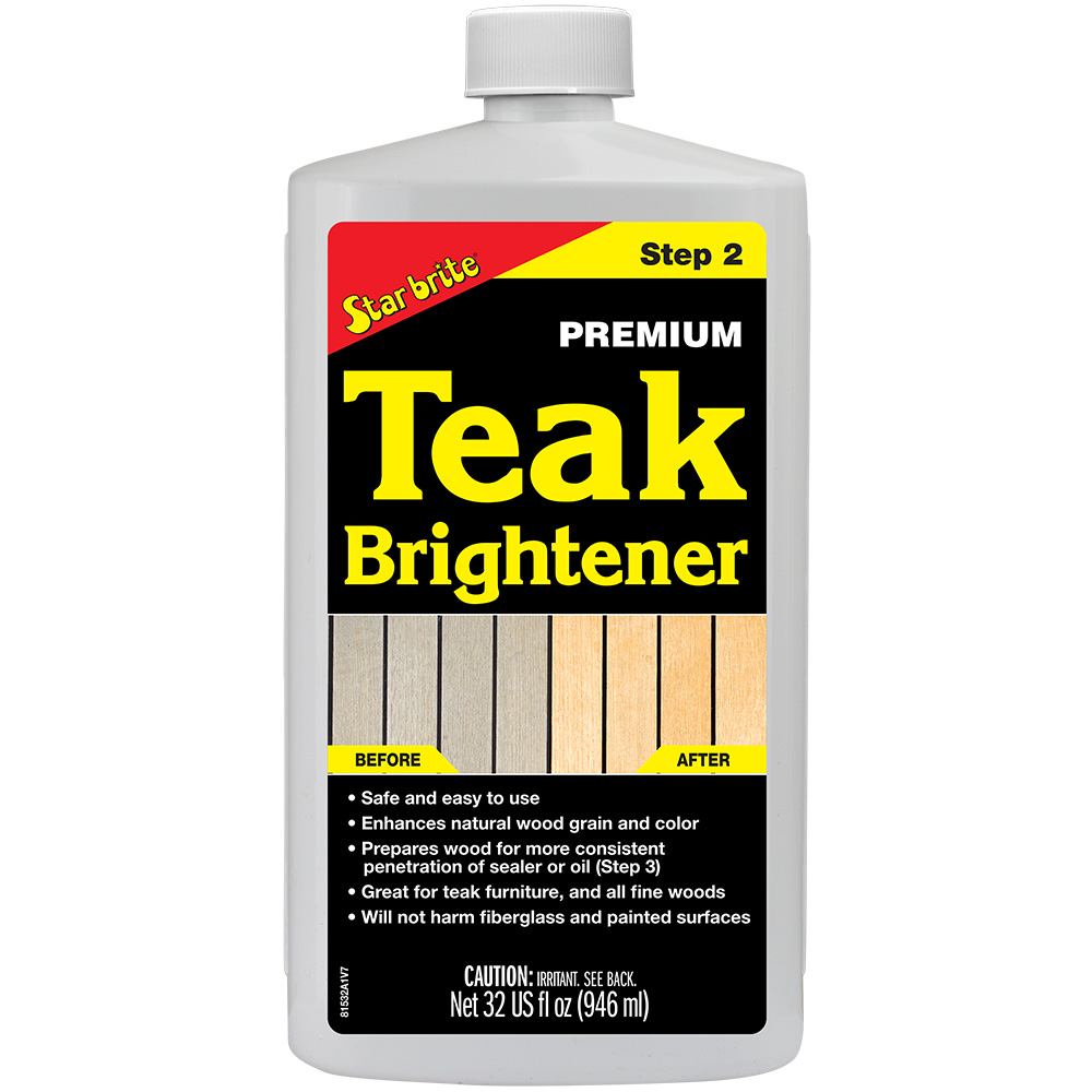 Image 1: Star brite Premium Teak Brightener - Step 2 - 32 oz