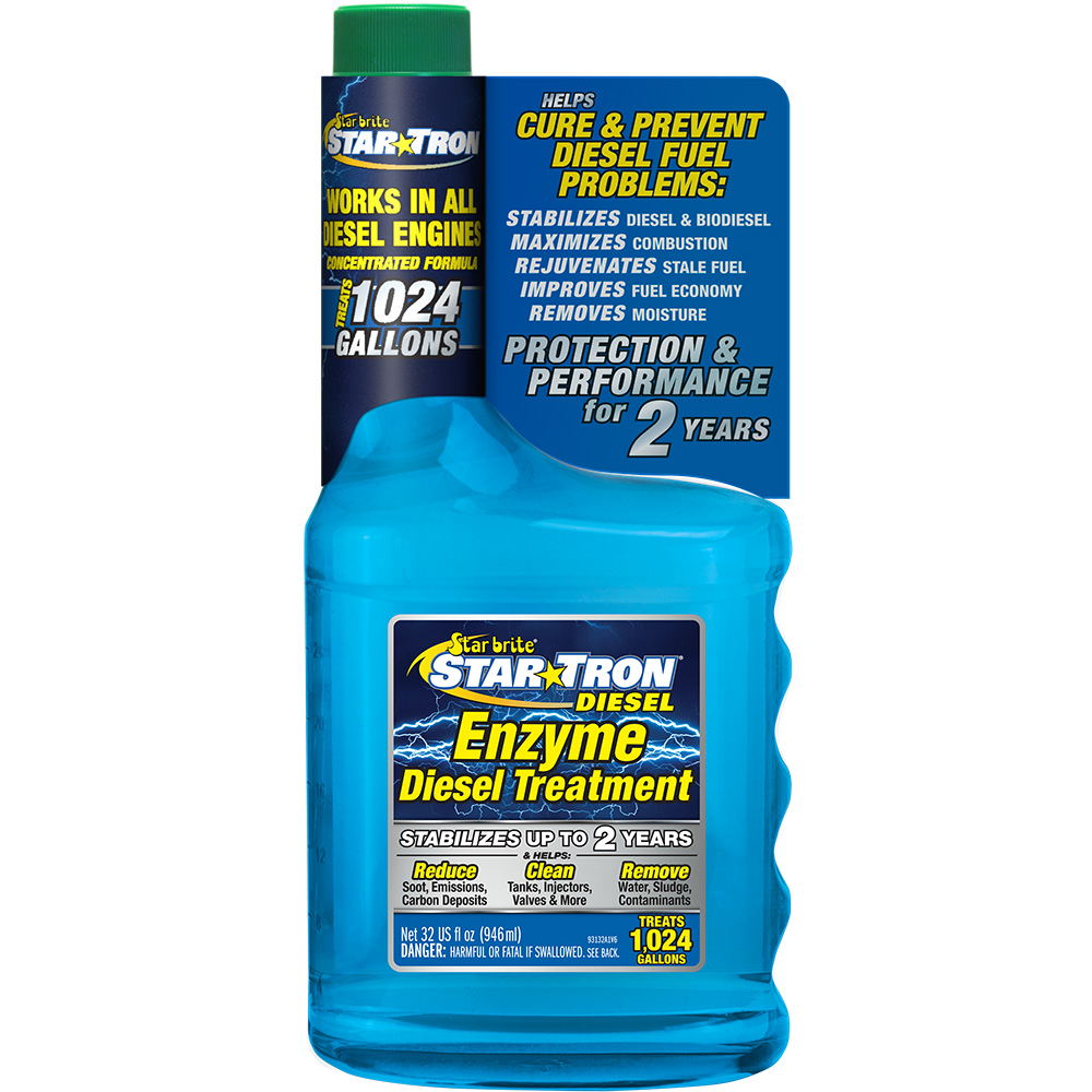 Image 1: Star Brite Star-Tron Diesel Enzyme Fuel Treatment - 32 oz