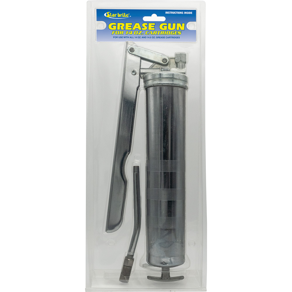 Image 1: Star brite Heavy-Duty Lever Grease Gun f/14 oz Cartridge