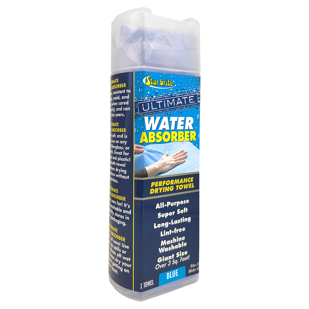 Image 1: Star brite Ultimate Water Absorber - Performance Drying Towel - Blue