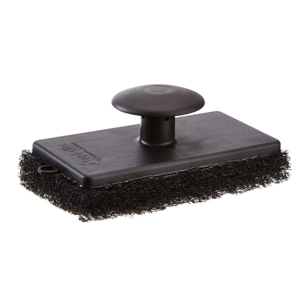 Image 1: Star brite All-Purpose Coarse (Black) Scrubber Pad - Handle f/Boats