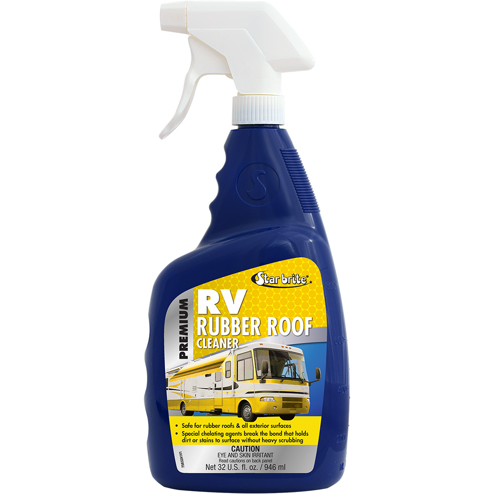 Image 1: Star brite Premium RV Rubber Roof Cleaner - 32 oz