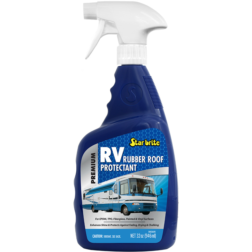 Image 1: Star brite Premium RV Roof Care - Rubber Roof Protectant Spray - 32 oz