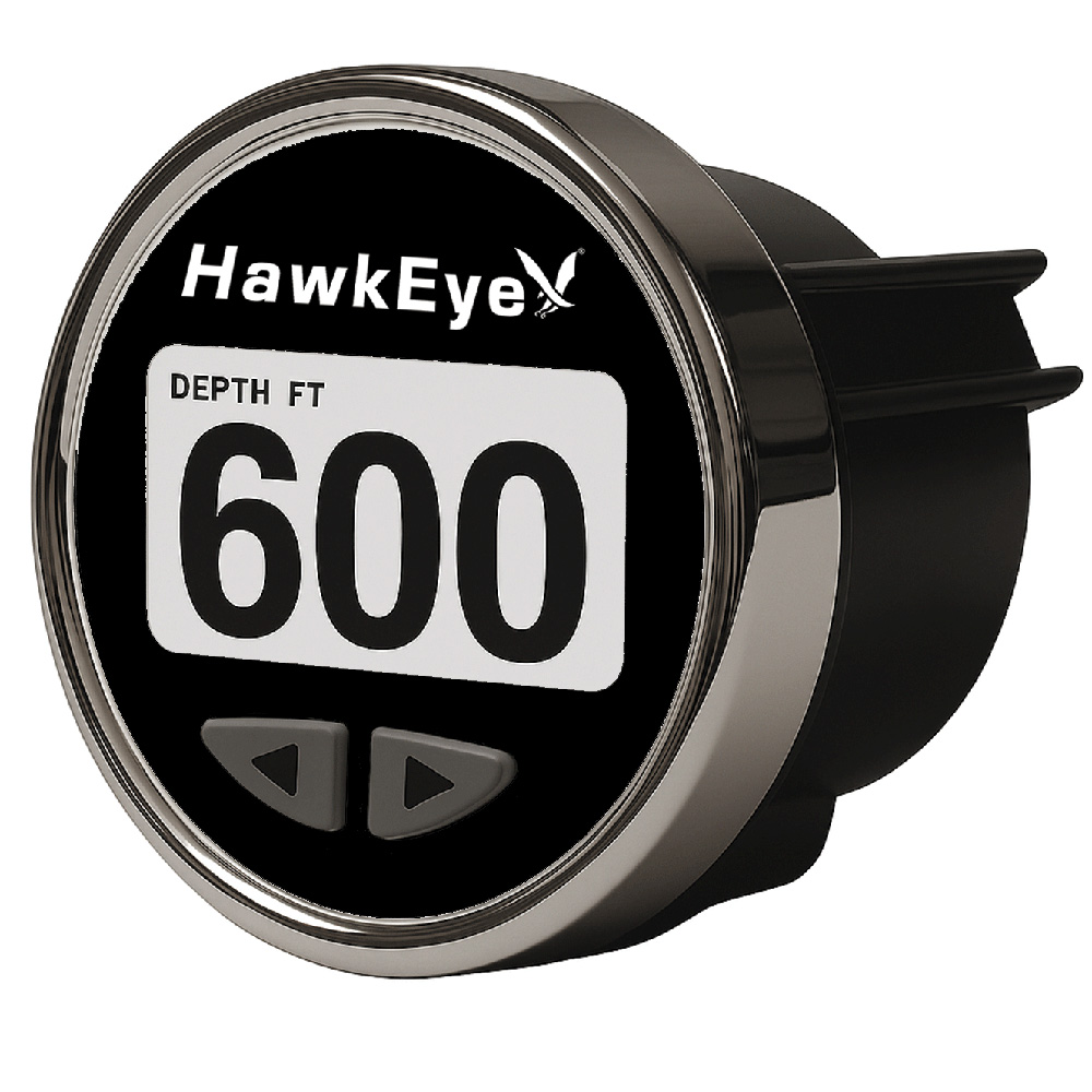 Image 4: HawkEye DepthTrax® Edge In-Dash Depth Finder - HD Color Display - 600' Max Depth - TM Transducer