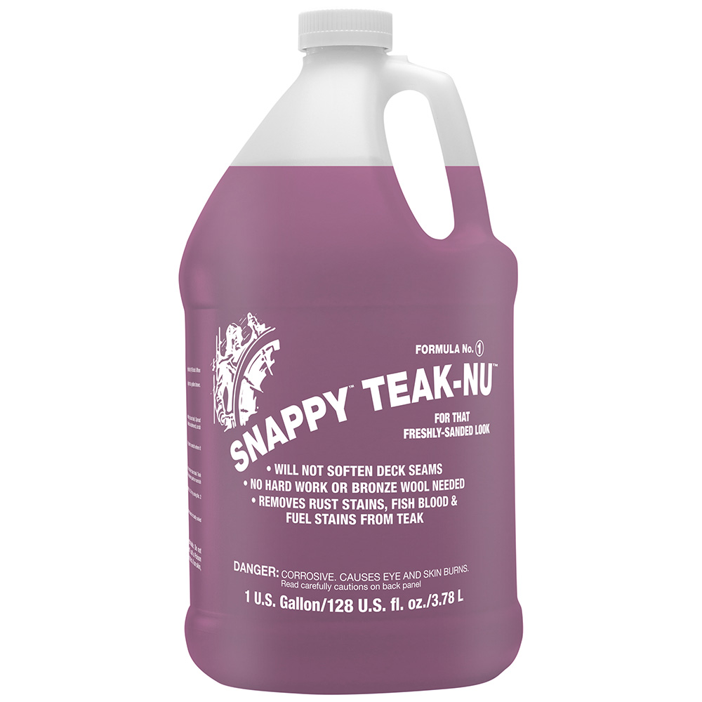 Image 1: Snappy Teak-Nu Formula No. 1 - 1 Gallon