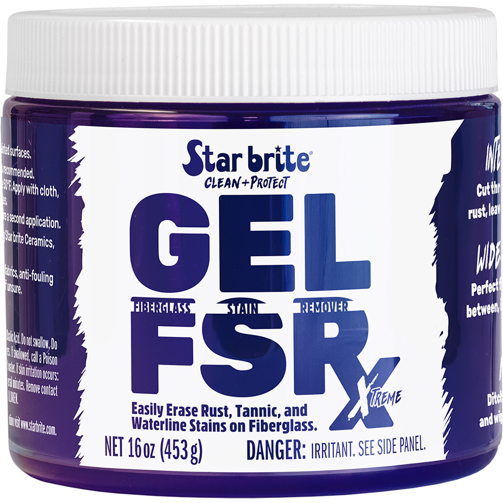 Image 1: Star brite GEL FSR Xtreme Fiberglass Stain Remover - 16 oz