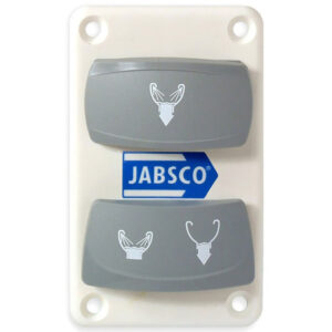 Image 1: Jabsco Dual Rocker Switch Panel