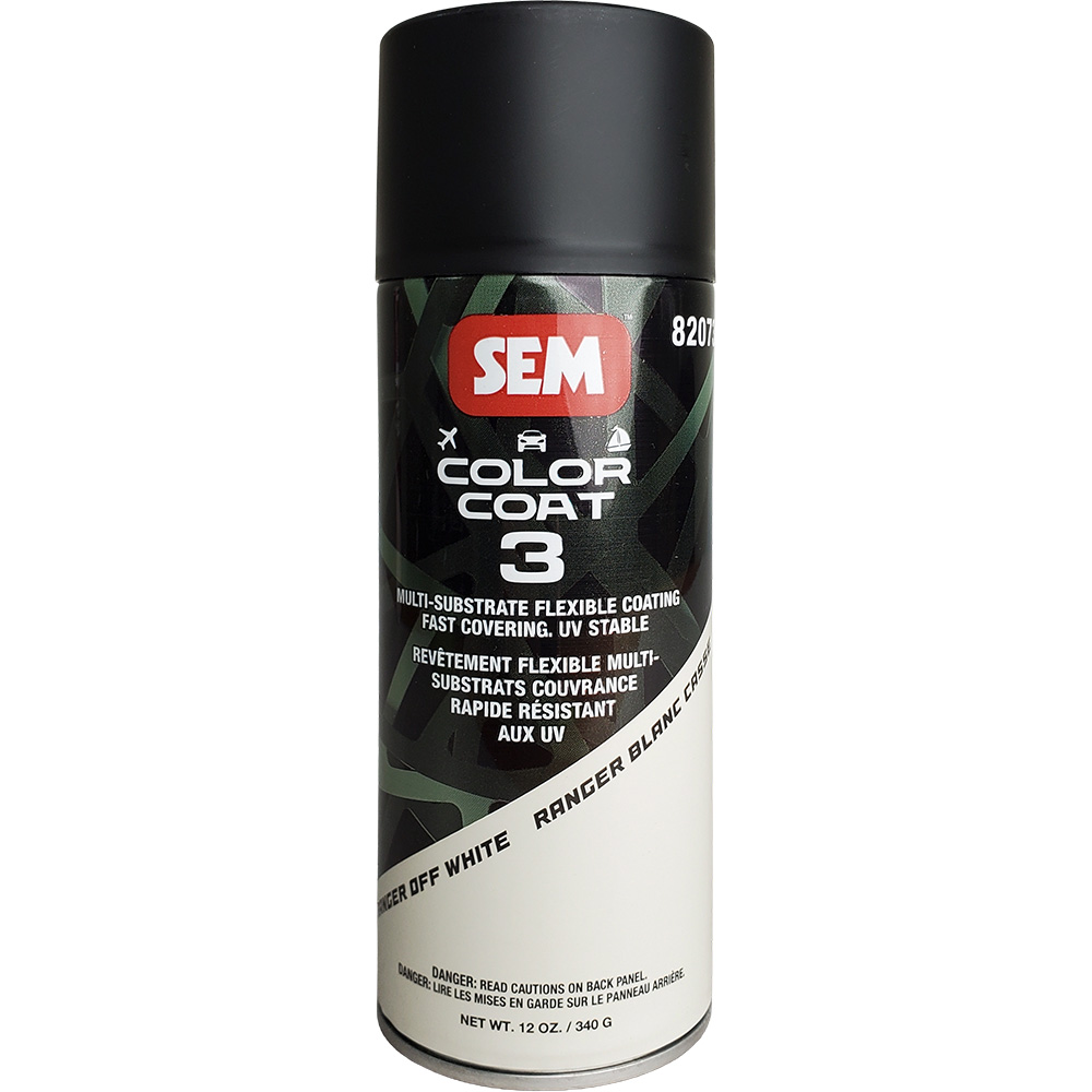 Image 1: SEM Color Coat 3 - Ranger Off-White - 12 oz