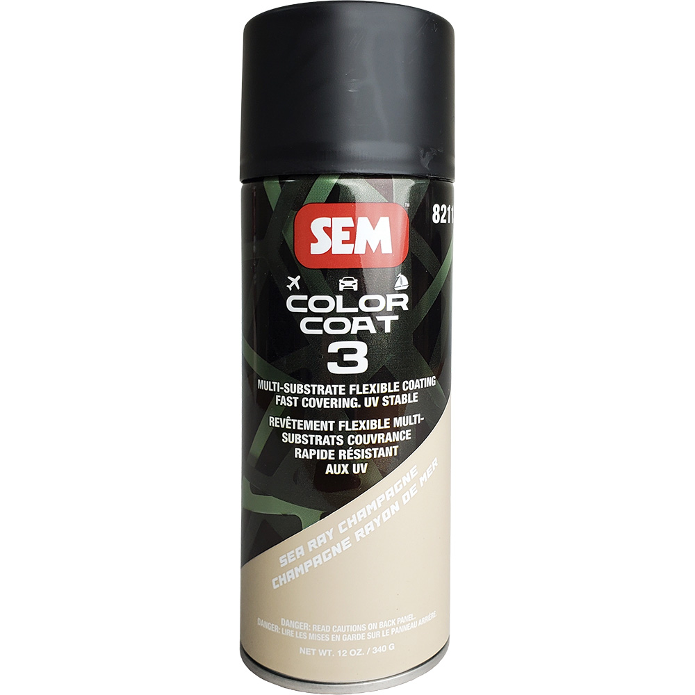 Image 1: SEM Color Coat 3 - Sea Ray Champagne - 12 oz