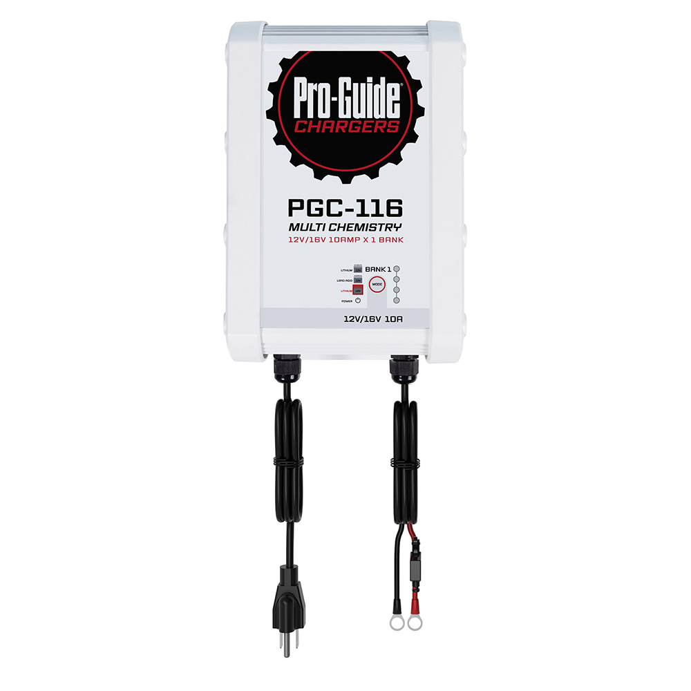 Image 1: Pro-Guide 1 Bank On-Board Battery Charger - 12V/16V - 10-Amp