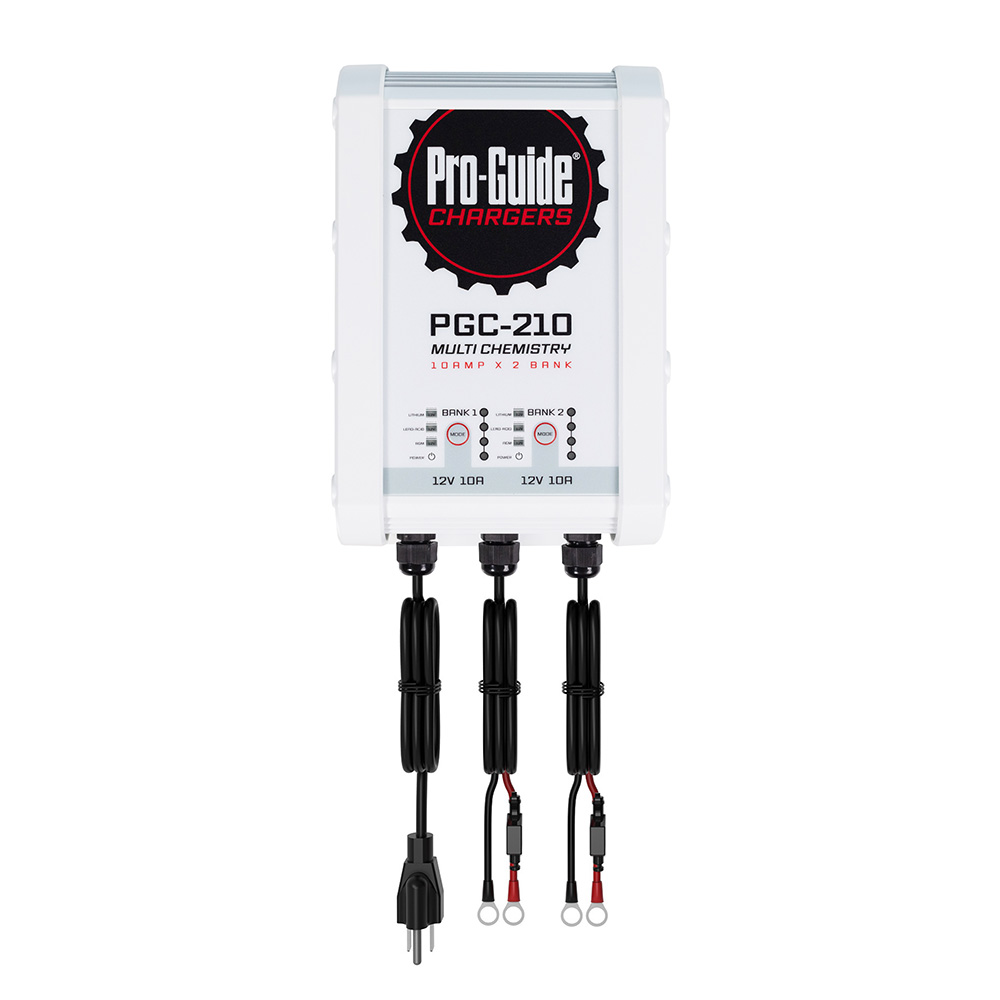 Image 1: Pro-Guide 2 Bank On-Board Battery Charger - 12V - 10-Amp