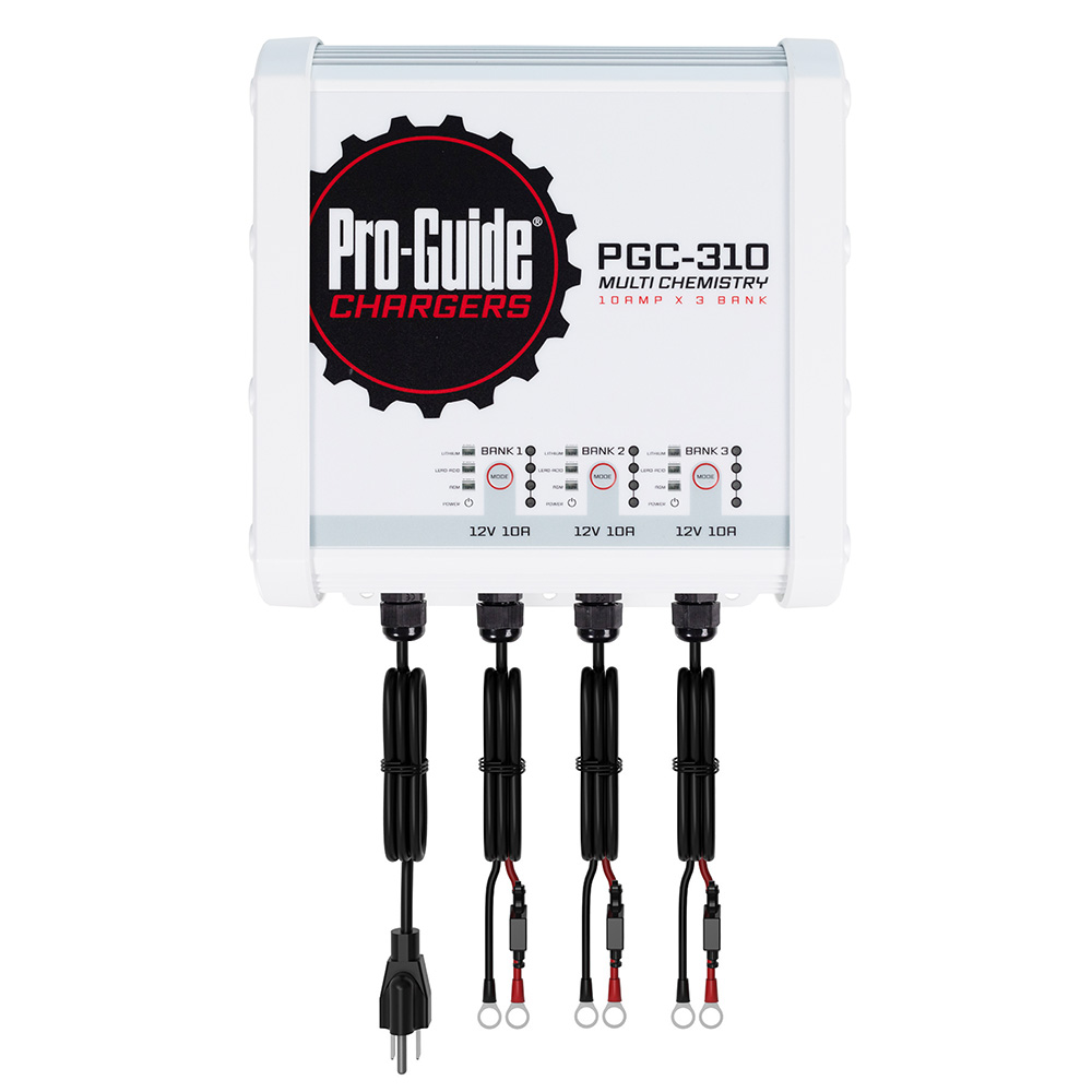 Image 1: Pro-Guide 3 Bank On-Board Battery Charger - 12V - 30-Amp