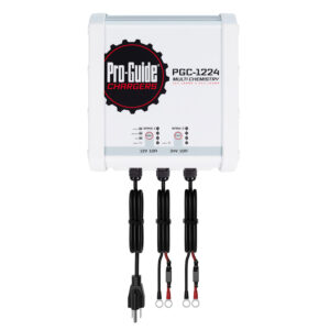 Image 1: Pro-Guide 2 Bank On-Board Battery Charger - (1) 12V / (1) 24V - 20-Amp