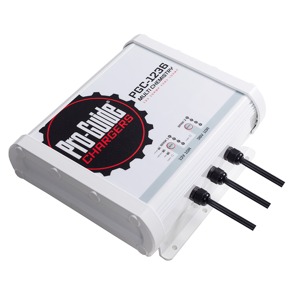 Image 3: Pro-Guide 2 Bank On-Board Battery Charger - (1) 12V / (1) 36V - 20-Amp