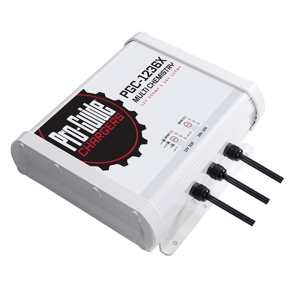 Image 3: Pro-Guide 2 Bank On-Board Battery Charger - (1) 12V / (1) 36V - 30-Amp
