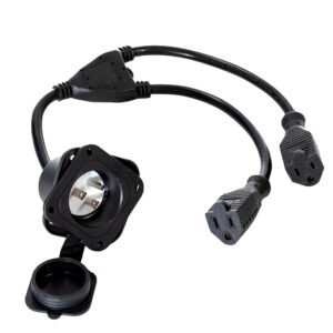 Image 1: Pro-Guide Double AC Receptacle