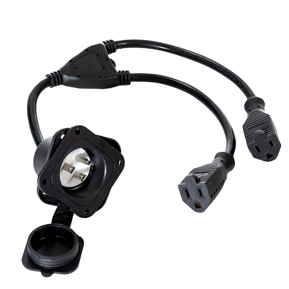 Image 1: Pro-Guide Double AC Receptacle