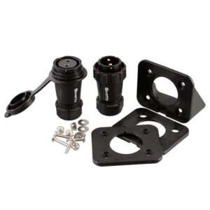 Image 1: Scotty 2121 Marine Grade Plug & Socket - 12V