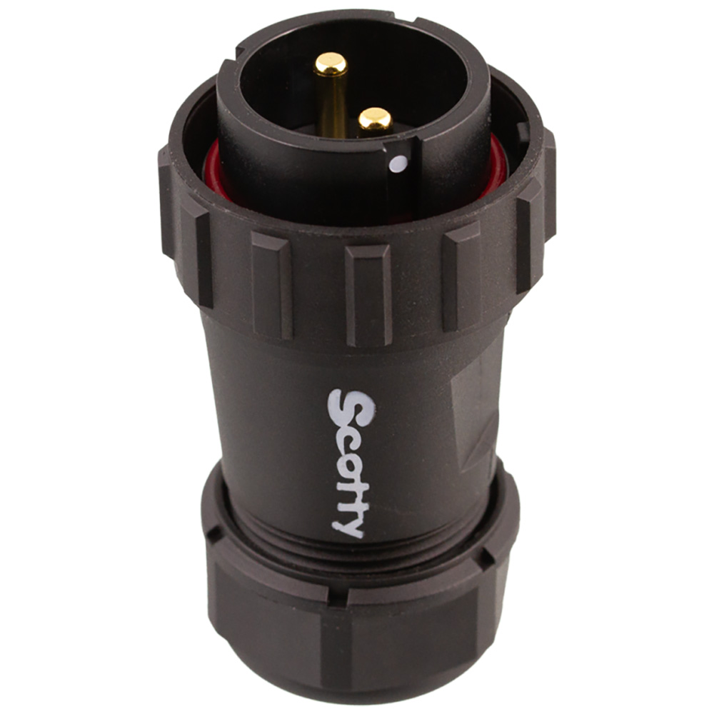 Image 1: Scotty 2123 Marine Grade Plug - 12V