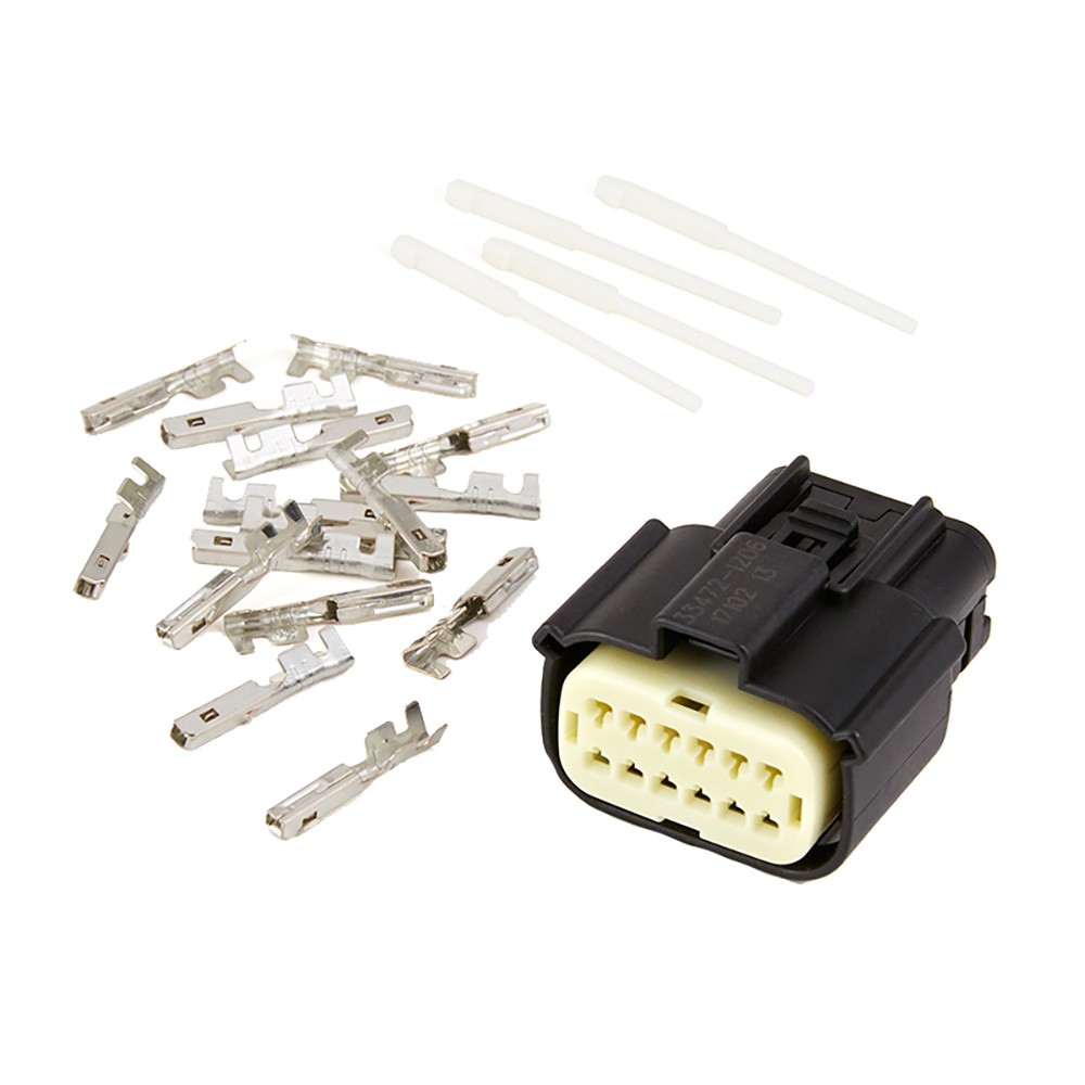 Image 1: Egis Connection Kit, MX-150 12-Position Female w/14 Terminals + 8 Cavity Plugs *Bulk Pack