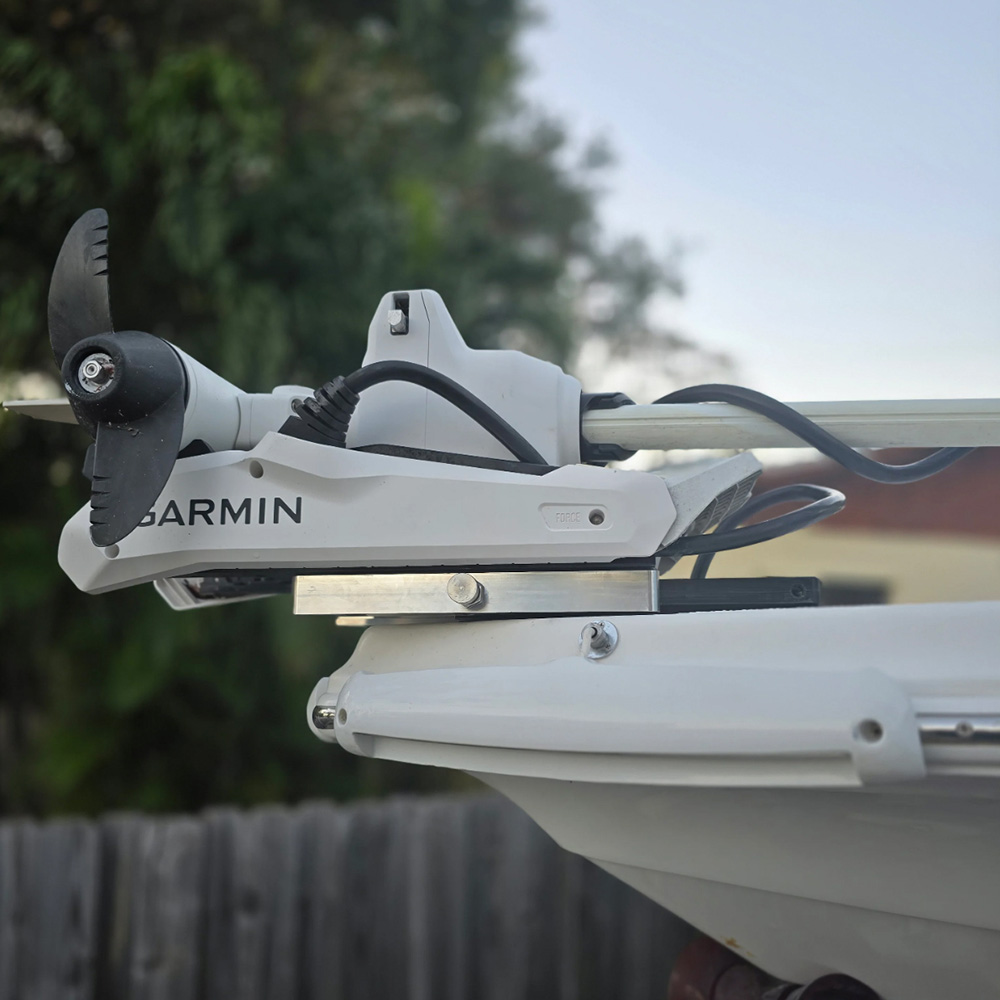 Image 4: Sea Swivel Troll Track Trolling Motor Mount