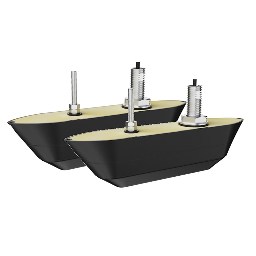 Image 1: Navico Active Imaging HD 3-in-1 Fish Reveal (Dual) Thru Hull Transducers