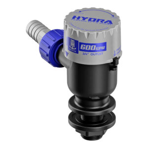Image 1: T-H Marine HYDRA™ Livewell Pump - 600 GPH - 12V - Short Nozzle