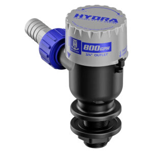 Image 1: T-H Marine HYDRA™ Livewell Pump - 800 GPH - 12V - Short Nozzle