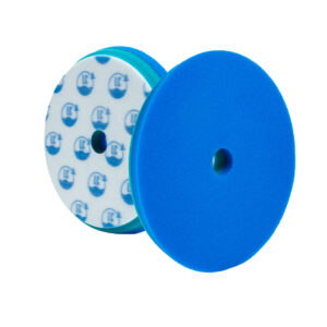 Image 1: Lake Country Marine Blue Polishing Foam Pad - 6.5" x 1"