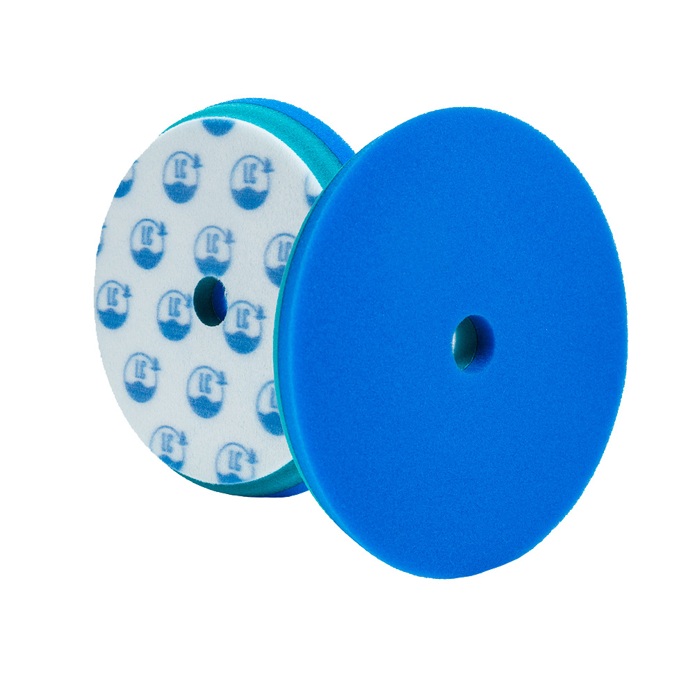 Image 1: Lake Country Marine Blue Polishing Foam Pad - 6.5" x 1"