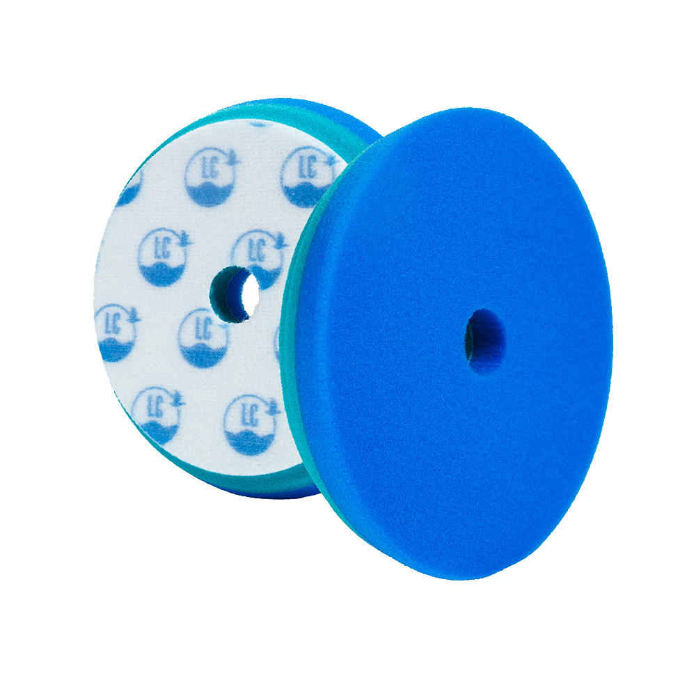 Image 1: Lake Country Marine Blue Polishing Foam Pad - 5.5" x 1"