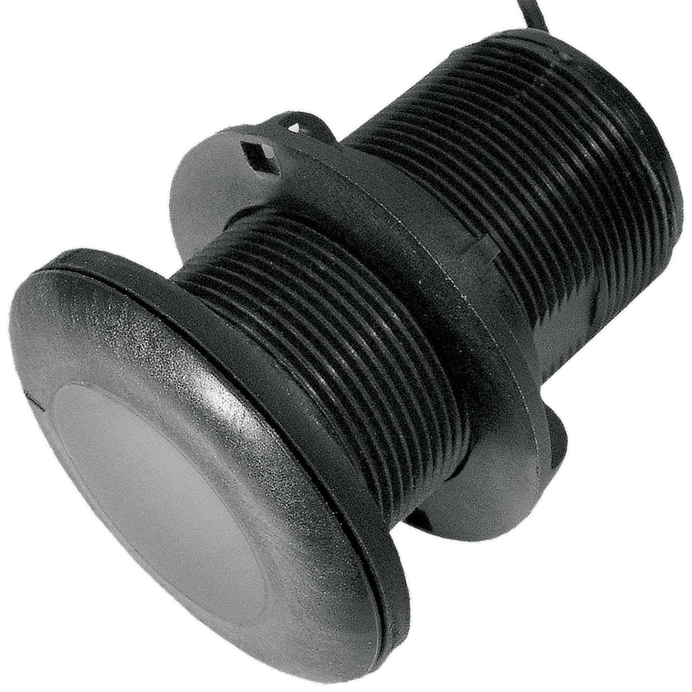 Image 1: Airmar P319 Plastic Thru Hull Depth & Temperature Transducer - 600W- 50/200kHz - Requires Mix & Match&trade; Cable