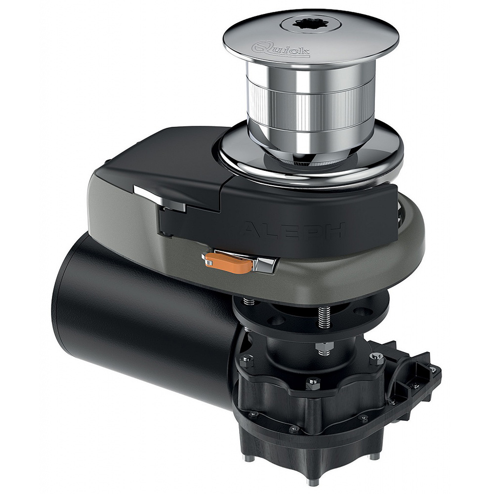 Image 1: Quick Aleph AL3 1012D Windlass - 12V, 1000W, 10MM Gypsy to 5/8" Rope w/Drum