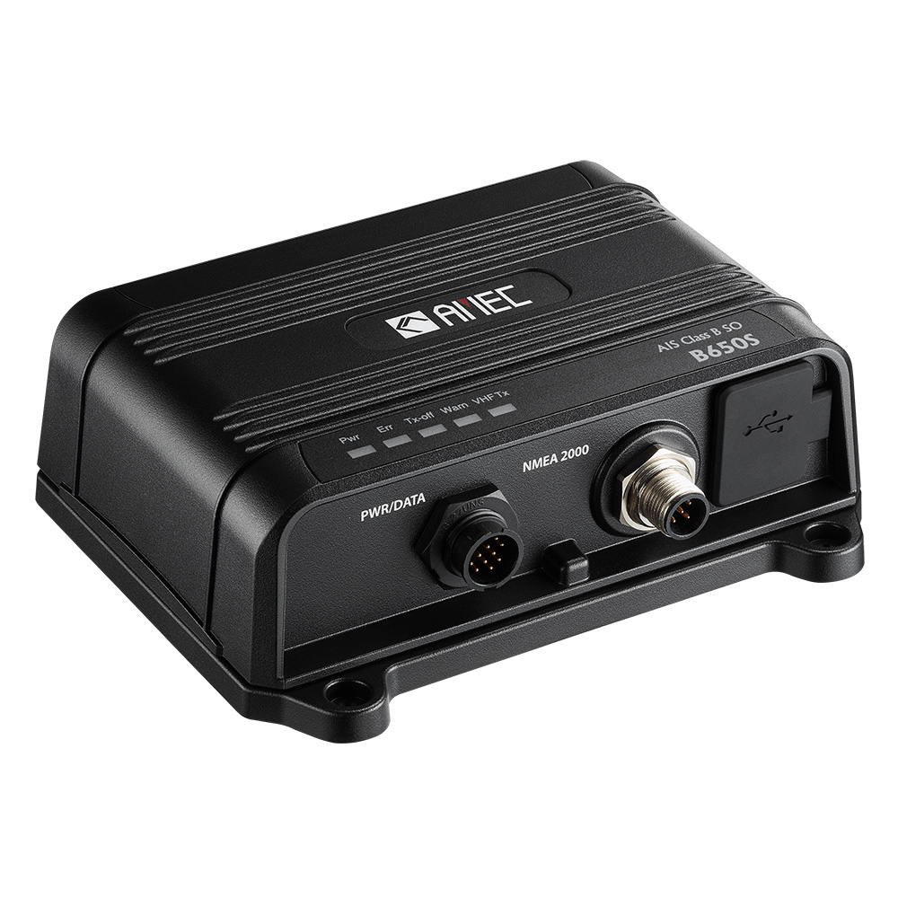 Image 1: AMEC B650S Class B AIS Transceiver w/VHF Antenna Splitter - 5W-SOTDMA, NMEA 2000, NMEA 0183, USB