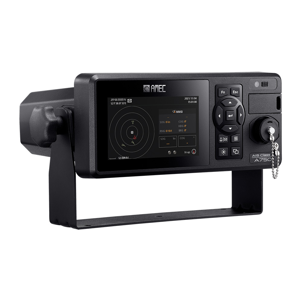 Image 1: AMEC A750 Class A AIS Transceiver w/4.3" Display