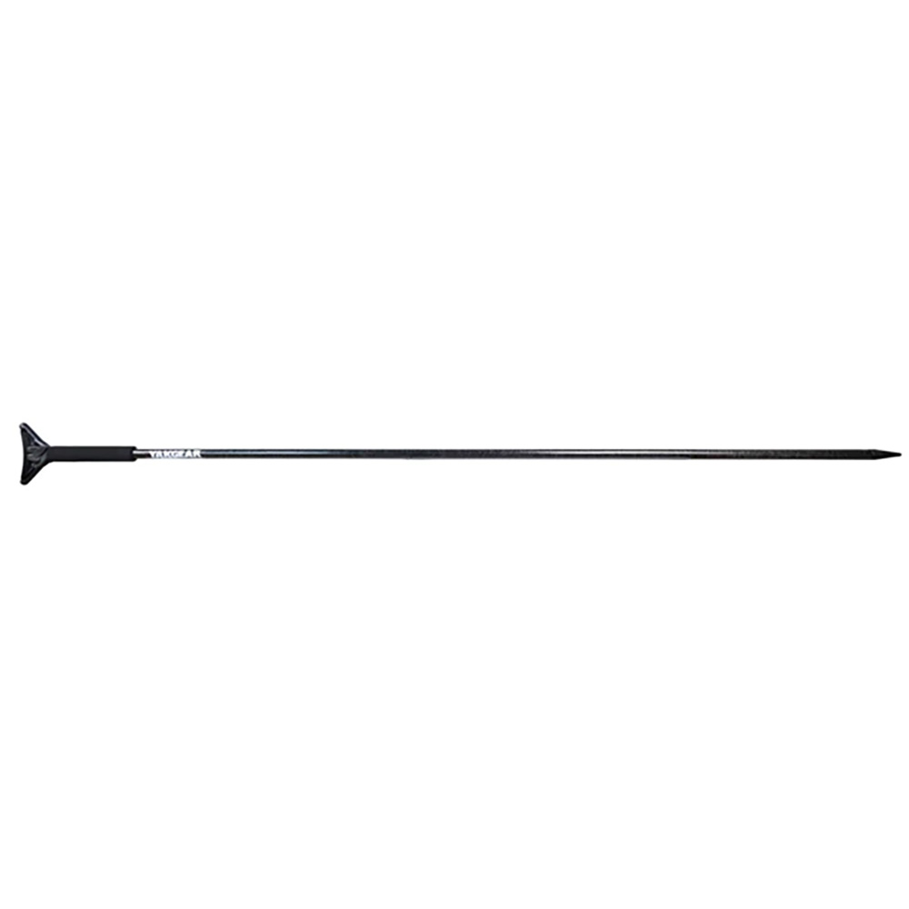 Image 2: YakGear YakStick 6.5' Black Floating Stake-Out Anchor Stick w/Mudfoot