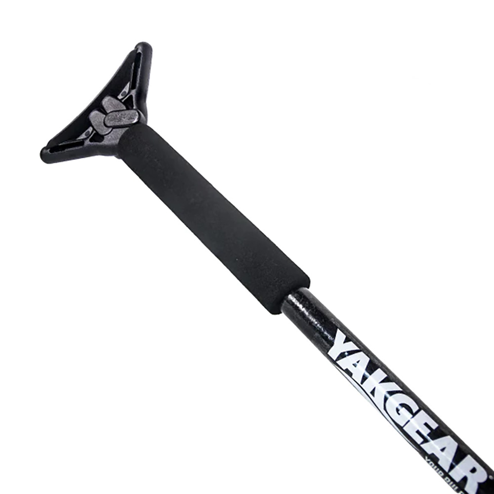 Image 1: YakGear YakStick 6.5' Black Floating Stake-Out Anchor Stick w/Mudfoot