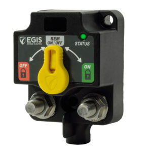 Image 1: Egis XD Single LVD (Low Voltage Disconnect) w/Knob - Tinned Wires