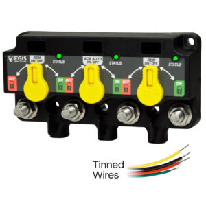 Image 1: Egis XD Flex 1 Triple Relay/ACR/LVD w/Knob - Tinned Wires