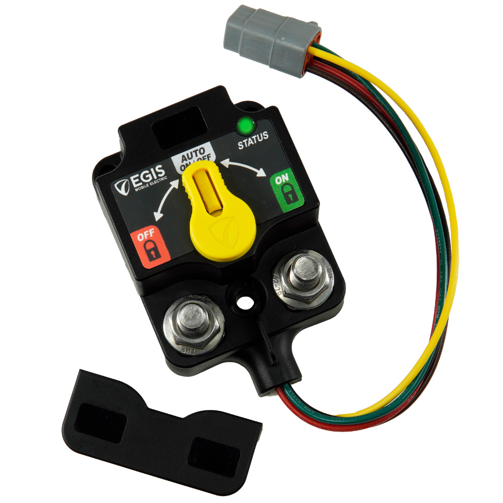 Image 1: Egis XD Flex 1 Single Relay/ACR w/Knob - 6-Pin DTM Connector